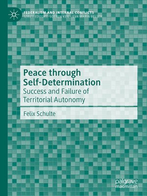 cover image of Peace through Self-Determination